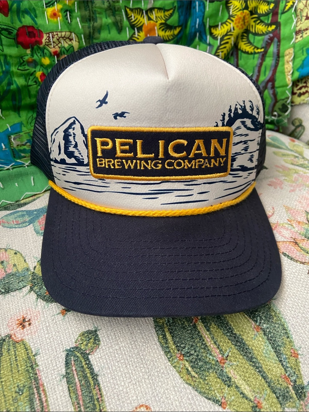 Pelican Brewing Company Trucker Hat New with Tags